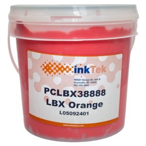 Inktek LB 38888 LBX Orange Plastisol Ink