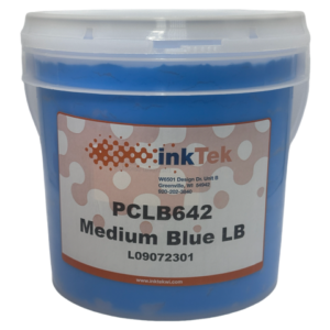 Inktek LB642 Medium Blue Plastisol Ink