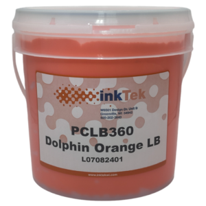 Inktek LB360 Dolphin Orange Plastisol Ink